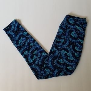 Like new gorgeous LuLaRoe O/S leggings